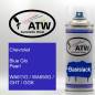 Preview: Chevrolet, Blue Glo Pearl, WA611G / WA650G / GHT / GGK: 400ml Sprühdose, von ATW Autoteile West.